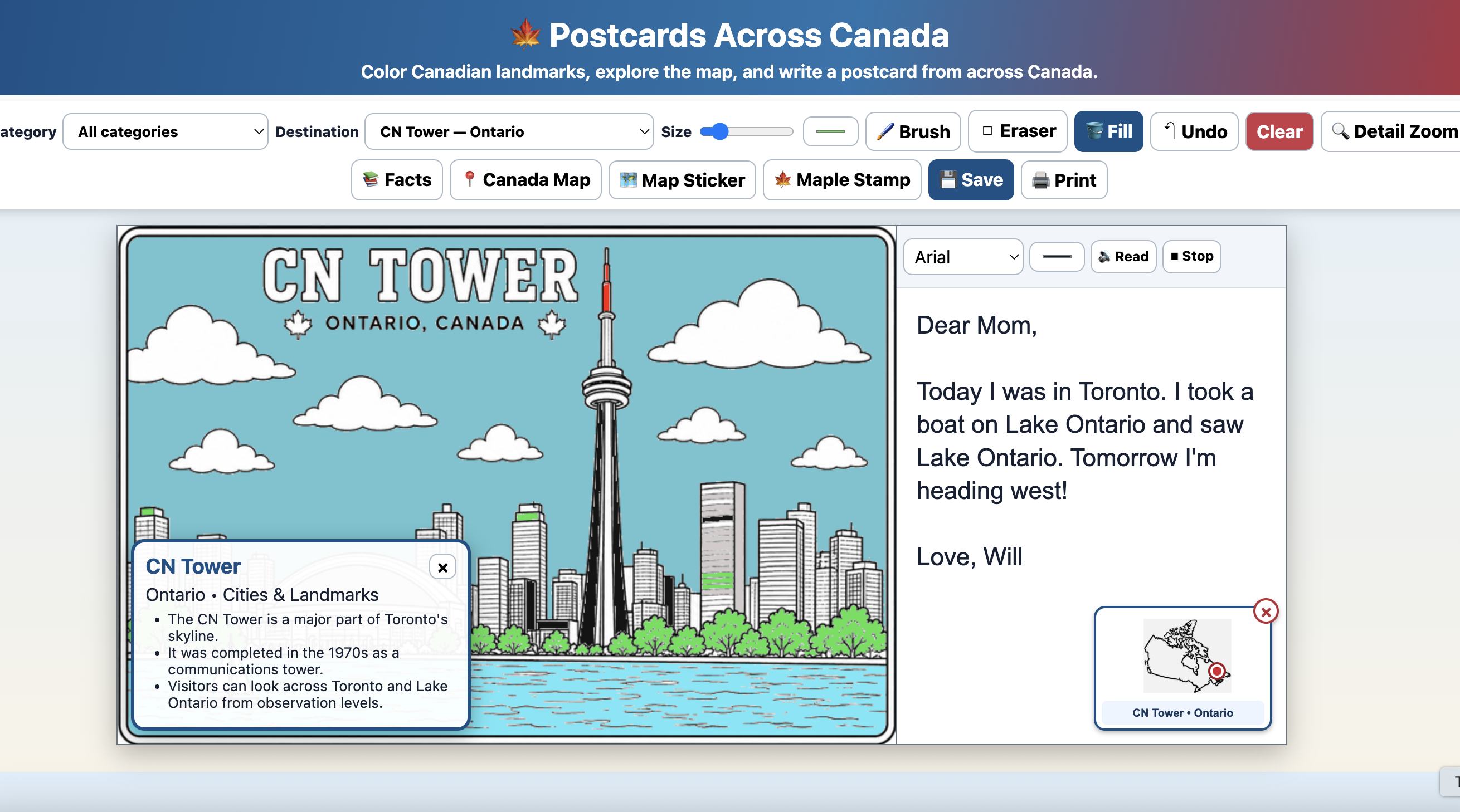 Postcards Across Canada